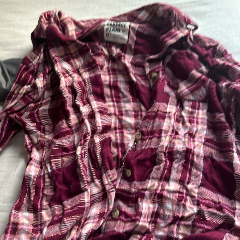 Justice red flannel